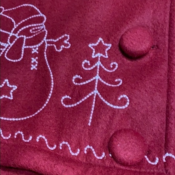 MHD Snowman Fleece Sleeveless Vest Large - Picture 4 of 7